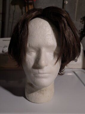 Short Brown Synthetic Wig